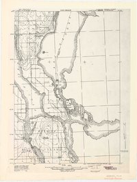 1941 Map of Neebish