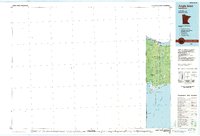 Download a high-resolution, GPS-compatible USGS topo map for Angle Inlet, MN (1985 edition)