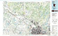 Download a high-resolution, GPS-compatible USGS topo map for Anoka, MN (1985 edition)