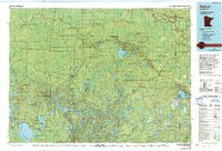 Download a high-resolution, GPS-compatible USGS topo map for Bigfork, MN (1994 edition)