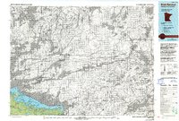 Download a high-resolution, GPS-compatible USGS topo map for Brule Narrows, MN (1993 edition)