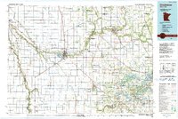 Download a high-resolution, GPS-compatible USGS topo map for Crookston, MN (1991 edition)