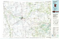 Download a high-resolution, GPS-compatible USGS topo map for Crookston, MN (1985 edition)