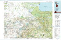 preview thumbnail of historical topo map of Fosston, MN in 1985