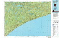 preview thumbnail of historical topo map of Grand Marais, MN in 1977