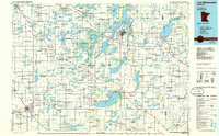 Download a high-resolution, GPS-compatible USGS topo map for Lake Minnewaska, MN (1986 edition)