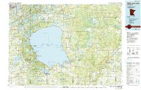preview thumbnail of historical topo map of Aitkin County, MN in 1985