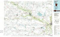 Download a high-resolution, GPS-compatible USGS topo map for New Ulm, MN (1986 edition)