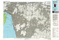 preview thumbnail of historical topo map of Lake of the Woods County, MN in 1985