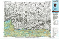 Download a high-resolution, GPS-compatible USGS topo map for Saganaga Lake, MN (1994 edition)
