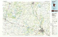 1986 Map of Swanville, MN