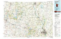 preview thumbnail of historical topo map of St. Cloud, MN in 1986