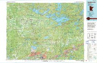preview thumbnail of historical topo map of St. Louis County, MN in 1994