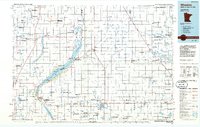 1985 Map of Wheaton, MN
