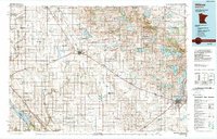 Download a high-resolution, GPS-compatible USGS topo map for Willmar, MN (1989 edition)