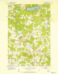 1953 Map of Adolph, 1955 Print
