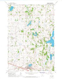 Download a high-resolution, GPS-compatible USGS topo map for Albany, MN (1966 edition)