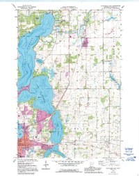 preview thumbnail of historical topo map of Douglas County, MN in 1966