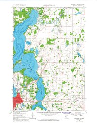 Download a high-resolution, GPS-compatible USGS topo map for Alexandria East, MN (1968 edition)