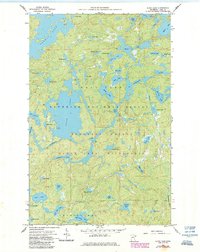 Download a high-resolution, GPS-compatible USGS topo map for Alice Lake, MN (1986 edition)