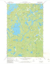 Download a high-resolution, GPS-compatible USGS topo map for Alice Lake, MN (1982 edition)