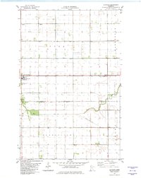 Download a high-resolution, GPS-compatible USGS topo map for Alvarado, MN (1982 edition)