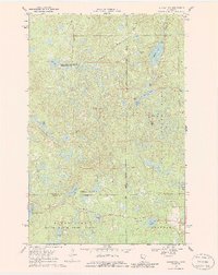 preview thumbnail of historical topo map of Clearwater County, MN in 1969