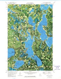 Download a high-resolution, GPS-compatible USGS topo map for Andrusia Lake, MN (1974 edition)