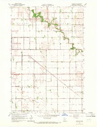 Download a high-resolution, GPS-compatible USGS topo map for Anthony, MN (1966 edition)