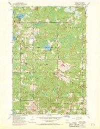 1953 Map of Arnold, 1970 Print