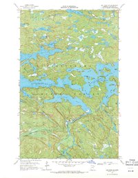 Download a high-resolution, GPS-compatible USGS topo map for Ash River NE, MN (1971 edition)