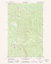 preview thumbnail of historical topo map of St. Louis County, MN in 1968