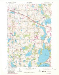 Download a high-resolution, GPS-compatible USGS topo map for Audubon, MN (1982 edition)