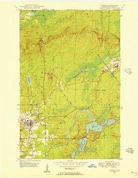 Download a high-resolution, GPS-compatible USGS topo map for Aurora, MN (1956 edition)