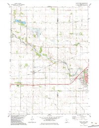 Download a high-resolution, GPS-compatible USGS topo map for Austin West, MN (1983 edition)