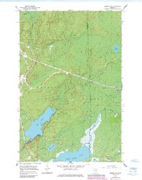 Download a high-resolution, GPS-compatible USGS topo map for Babbitt SE, MN (1985 edition)
