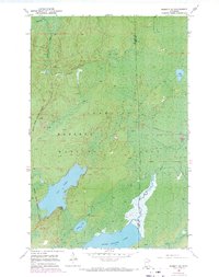 Download a high-resolution, GPS-compatible USGS topo map for Babbitt SE, MN (1971 edition)