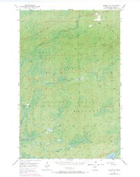 Download a high-resolution, GPS-compatible USGS topo map for Babbitt SW, MN (1971 edition)