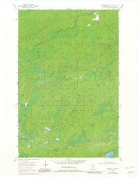Download a high-resolution, GPS-compatible USGS topo map for Babbitt SW, MN (1981 edition)