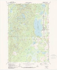 Download a high-resolution, GPS-compatible USGS topo map for Backus, MN (1987 edition)
