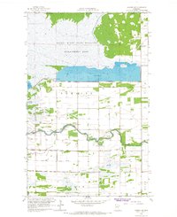 Download a high-resolution, GPS-compatible USGS topo map for Badger NE, MN (1967 edition)
