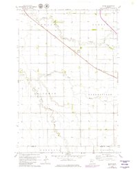 Download a high-resolution, GPS-compatible USGS topo map for Baker, MN (1979 edition)