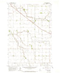 Download a high-resolution, GPS-compatible USGS topo map for Baker, MN (1966 edition)