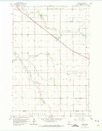 Download a high-resolution, GPS-compatible USGS topo map for Baker, MN (1975 edition)