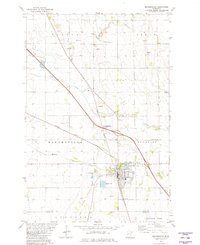 Download a high-resolution, GPS-compatible USGS topo map for Barnesville, MN (1981 edition)
