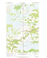 Download a high-resolution, GPS-compatible USGS topo map for Baudette SE, MN (1970 edition)