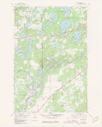 Download a high-resolution, GPS-compatible USGS topo map for Baxter, MN (1980 edition)