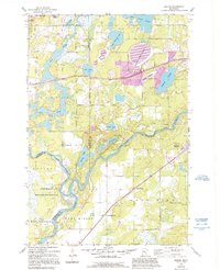 Download a high-resolution, GPS-compatible USGS topo map for Baxter, MN (1995 edition)
