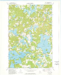 Download a high-resolution, GPS-compatible USGS topo map for Bay Lake, MN (1976 edition)