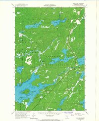 Download a high-resolution, GPS-compatible USGS topo map for Bear Island, MN (1967 edition)